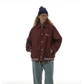 Unisex Jacket Spring and Autumn Workwear Loose Coach Jacket